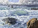Sunlit Wave   12 x 16"