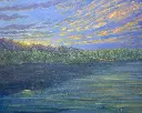 Columbia River Shoreline   22 x 30"