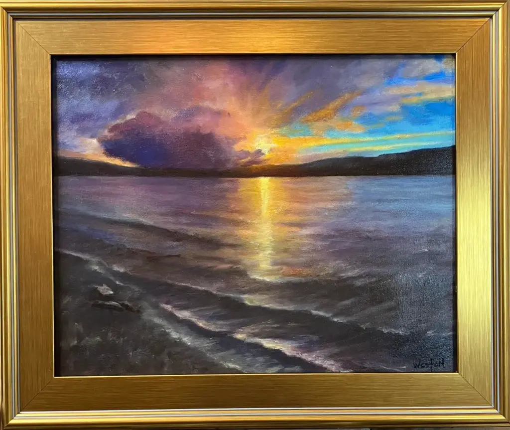 Hood Canal, Sunset   16 x 20"