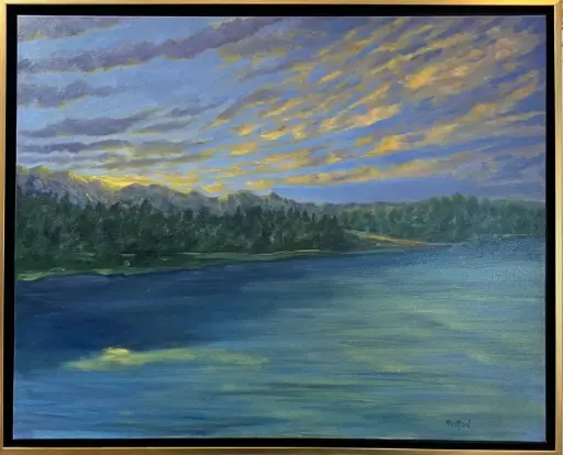 Columbia River Shoreline   22 x 30"