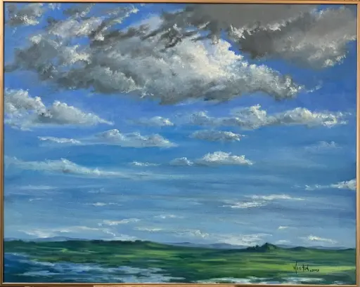 He Leads Me Beside the Still Water   22 x 30"
