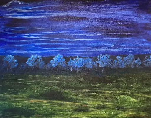 Missouri Dusk   22 x 30"