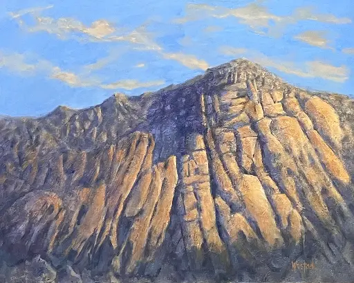 Tahquitz Peak, Sunset   16 x 20"