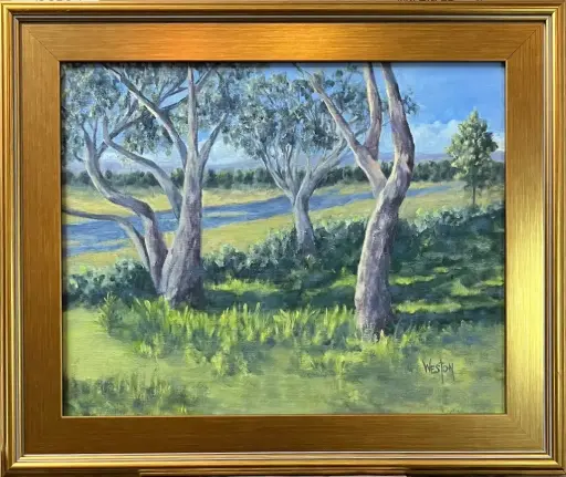 Dance of the Eucalyptus, 16 x 20"