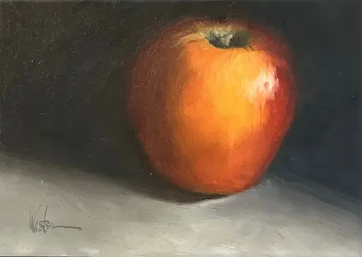 Apple Study 5 x 7"